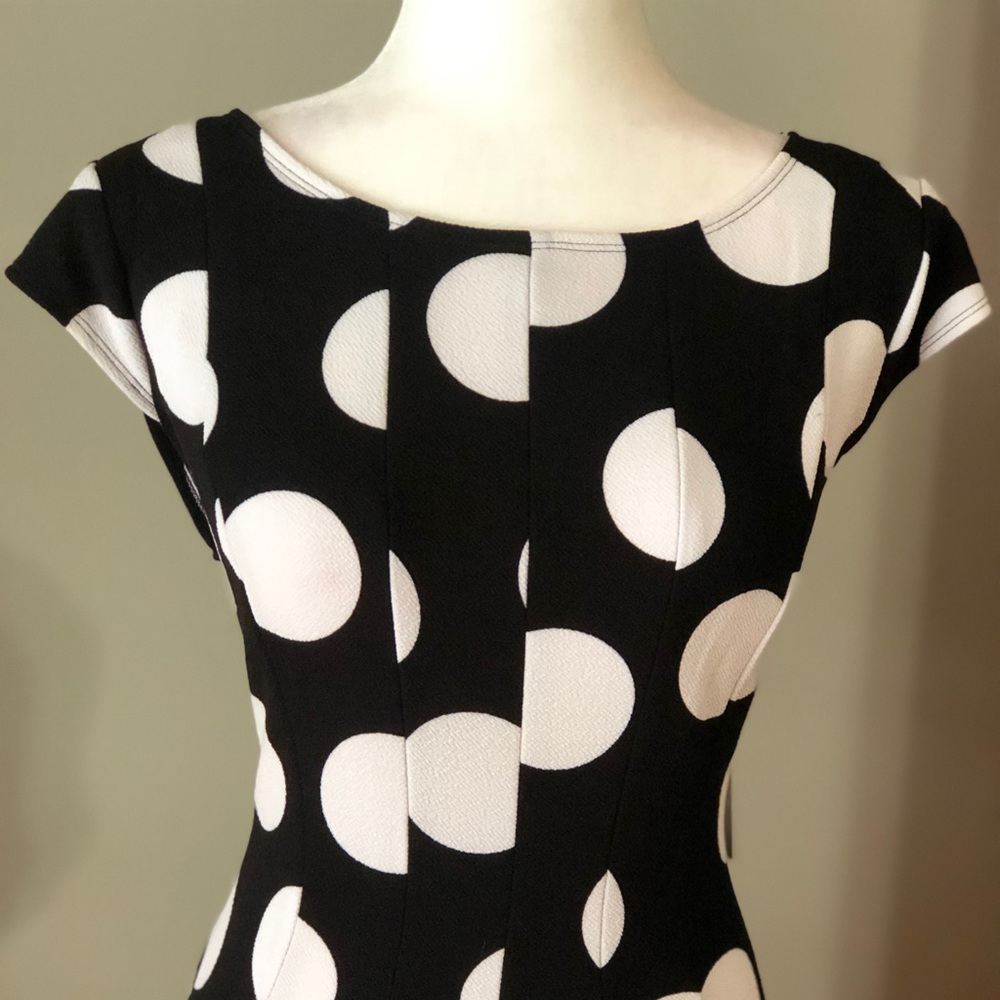 NWT SIGNATURE Polka Dot Dress